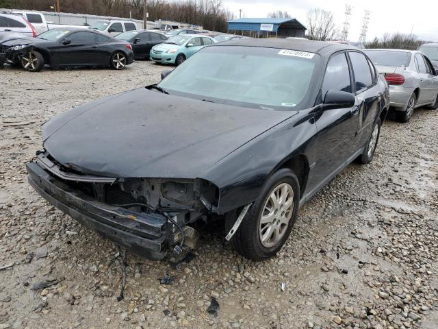 2G1WF52E739387051 - 2003 CHEVROLET IMPALA BLACK photo 1