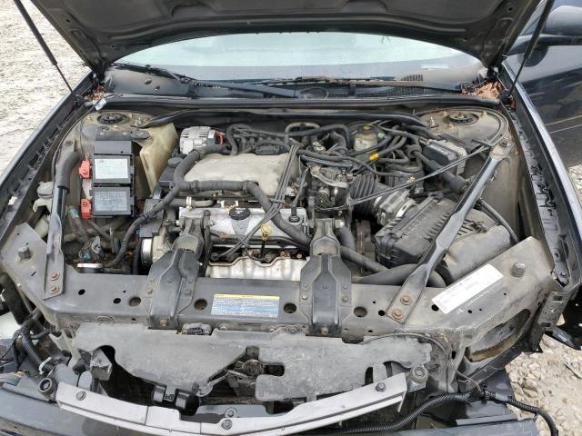 2G1WF52E739387051 - 2003 CHEVROLET IMPALA BLACK photo 11