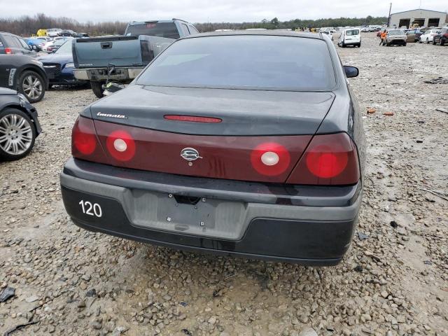 2G1WF52E739387051 - 2003 CHEVROLET IMPALA BLACK photo 6