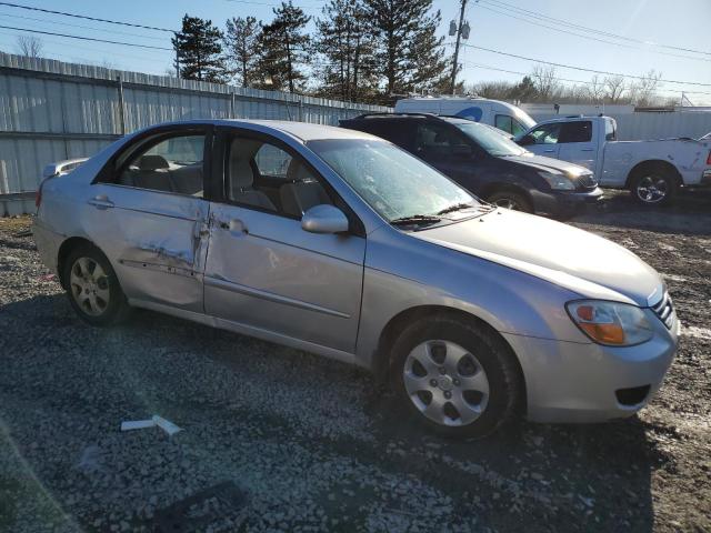 KNAFE122785558312 - 2008 KIA SPECTRA EX SILVER photo 4