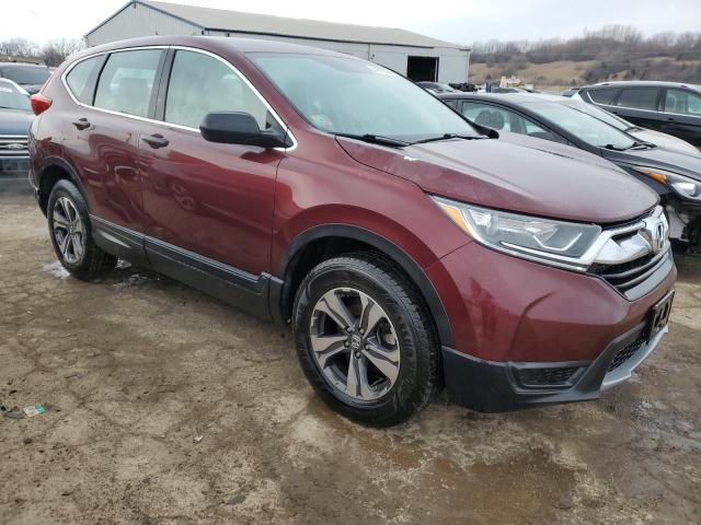 2HKRW6H37JH209490 - 2018 HONDA CR-V LX BURGUNDY photo 4