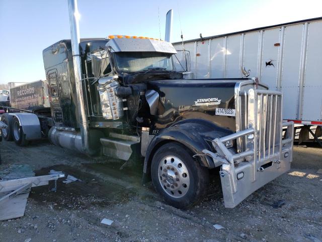 1XKWD49X4CJ315389 - 2012 KENWORTH CONSTRUCTI W900 BLACK photo 1