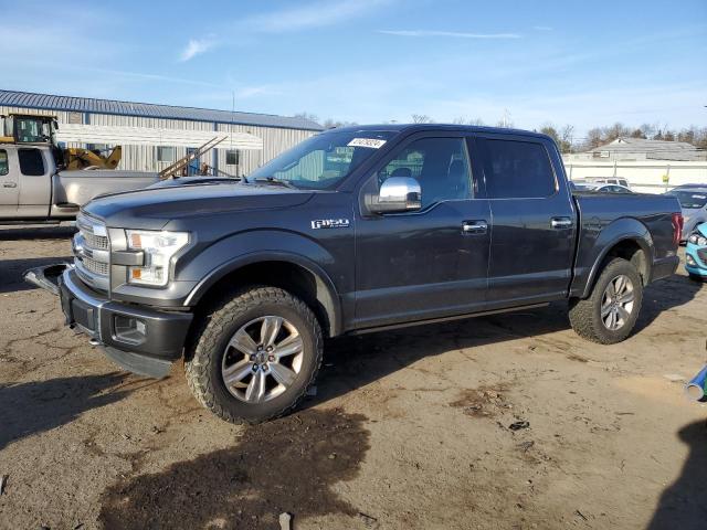 1FTEW1EF3GFA49062 - 2016 FORD F150 SUPERCREW GRAY photo 1