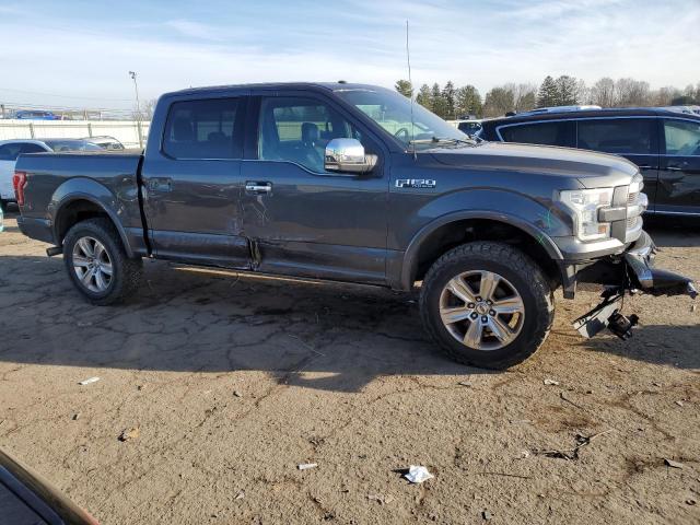 1FTEW1EF3GFA49062 - 2016 FORD F150 SUPERCREW GRAY photo 4