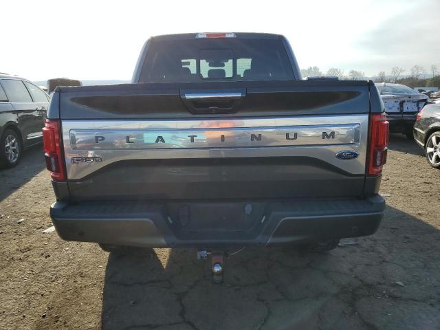 1FTEW1EF3GFA49062 - 2016 FORD F150 SUPERCREW GRAY photo 6