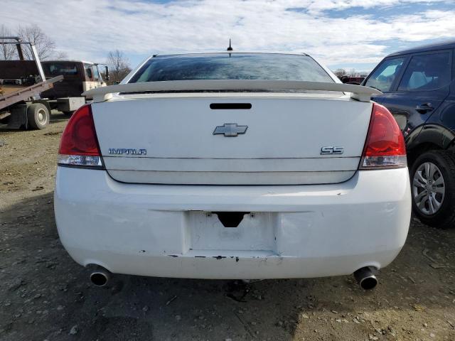 2G1WD58CX89258577 - 2008 CHEVROLET IMPALA SUPER SPORT WHITE photo 6