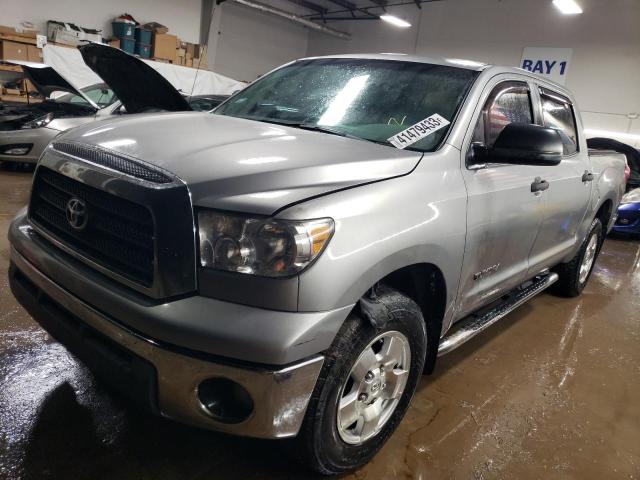 5TBDV54188S519270 - 2008 TOYOTA TUNDRA CREWMAX SILVER photo 1