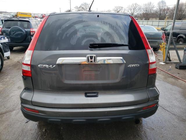 5J6RE4H74BL081436 - 2011 HONDA CR-V EXL GRAY photo 6