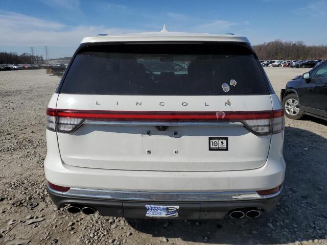 5LM5J7XC1LGL37485 - 2020 LINCOLN AVIATOR RESERVE WHITE photo 6