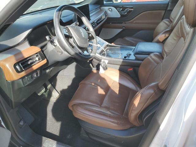 5LM5J7XC1LGL37485 - 2020 LINCOLN AVIATOR RESERVE WHITE photo 7