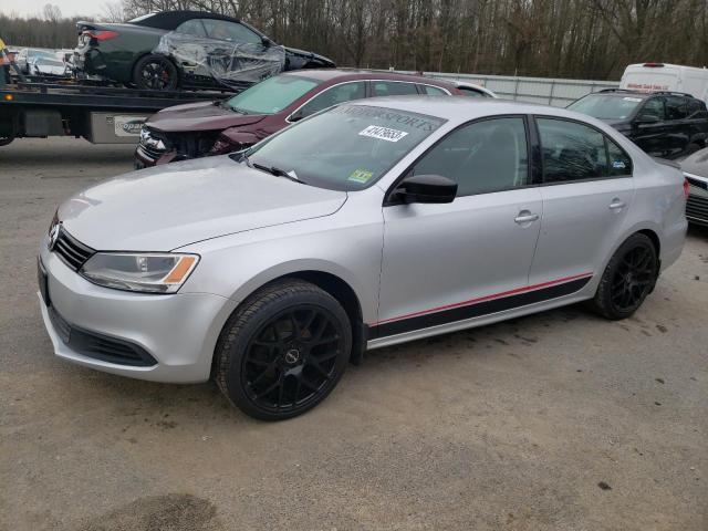 3VW1K7AJ5CM385732 - 2012 VOLKSWAGEN JETTA BASE Արծաթագույն լուսանկար 1