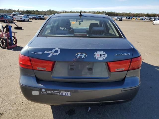 5NPET4AC7AH645777 - 2010 HYUNDAI SONATA GLS GRAY photo 6