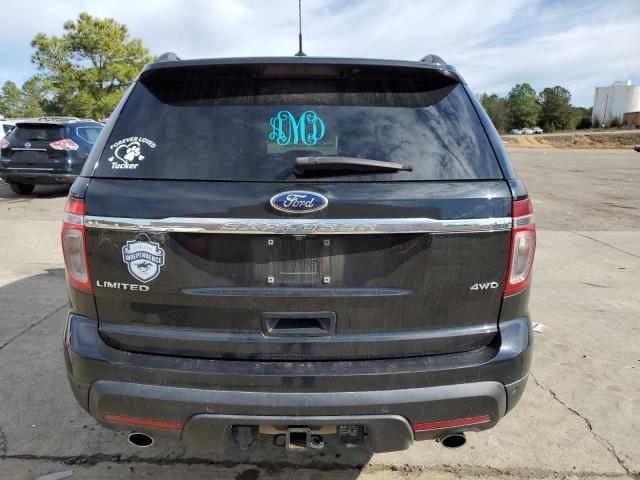 1FM5K8F81DGA61166 - 2013 FORD EXPLORER LIMITED BLACK photo 6