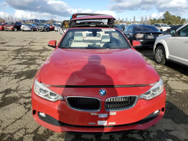 WBA3V7C56FP772188 - 2015 BMW 428 I SULEV RED photo 5