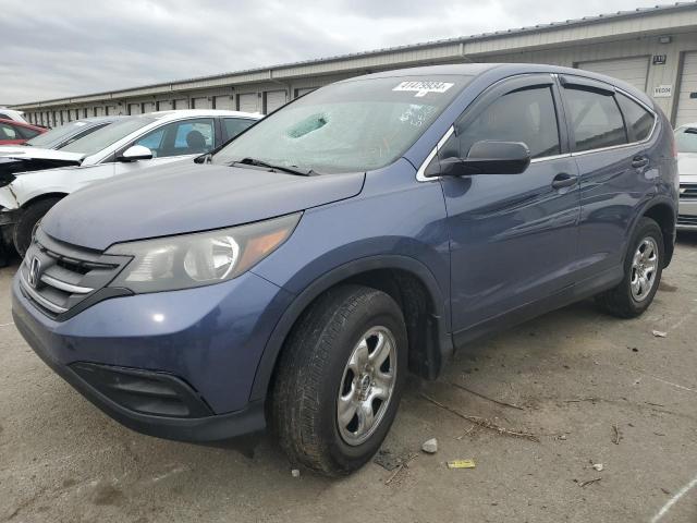 2HKRM4H31EH626054 - 2014 HONDA CR-V LX BLUE photo 1