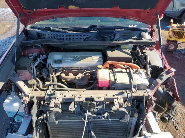 JTHBB1BA8B2046938 - 2011 LEXUS HS 250H RED photo 11