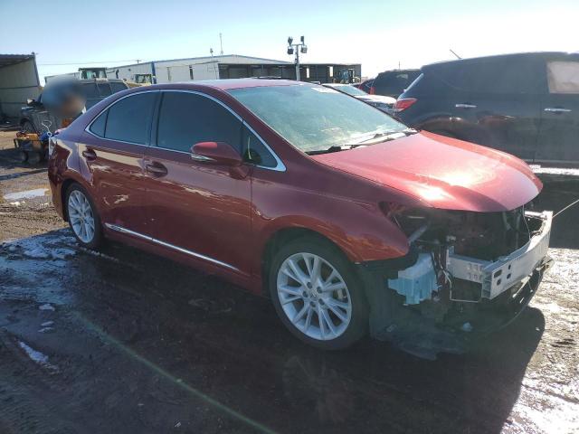 JTHBB1BA8B2046938 - 2011 LEXUS HS 250H RED photo 4