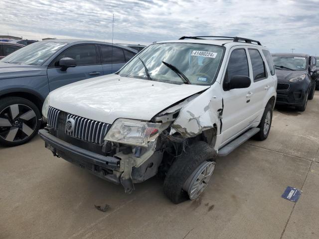 4M2YU56Z96DJ02631 - 2006 MERCURY MARINER WHITE photo 1