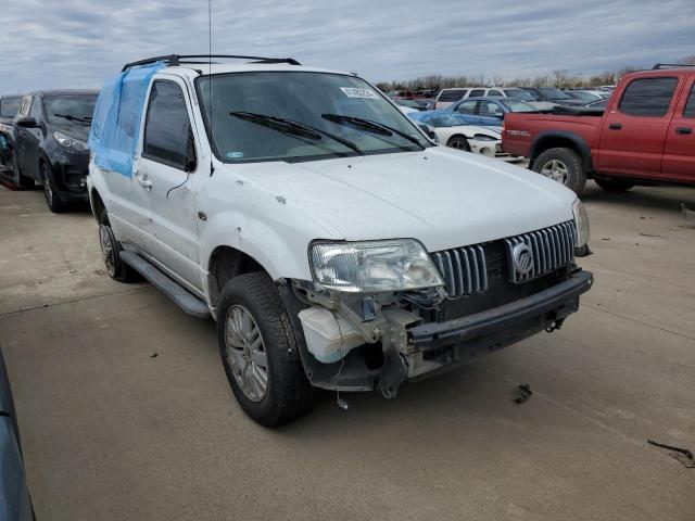 4M2YU56Z96DJ02631 - 2006 MERCURY MARINER WHITE photo 4