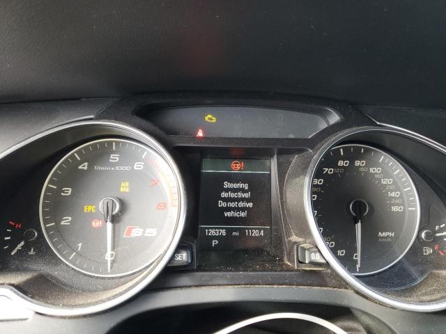 WAUVGAFR9DA007474 - 2013 AUDI S5 PRESTIGE SILVER photo 9