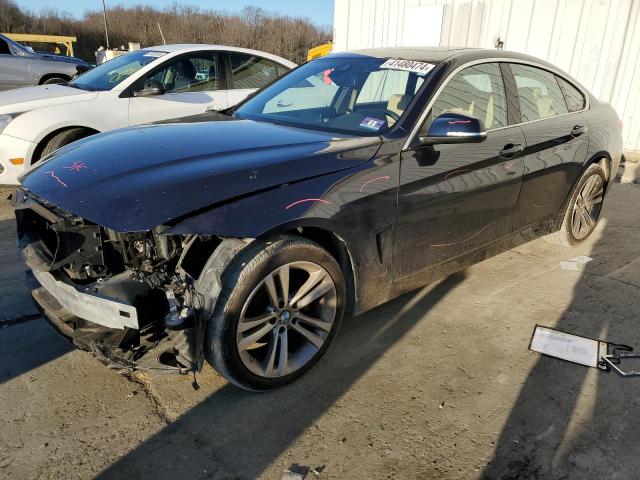 WBA4J3C55KBL08115 - 2019 BMW 430XI GRAN COUPE BLUE photo 1