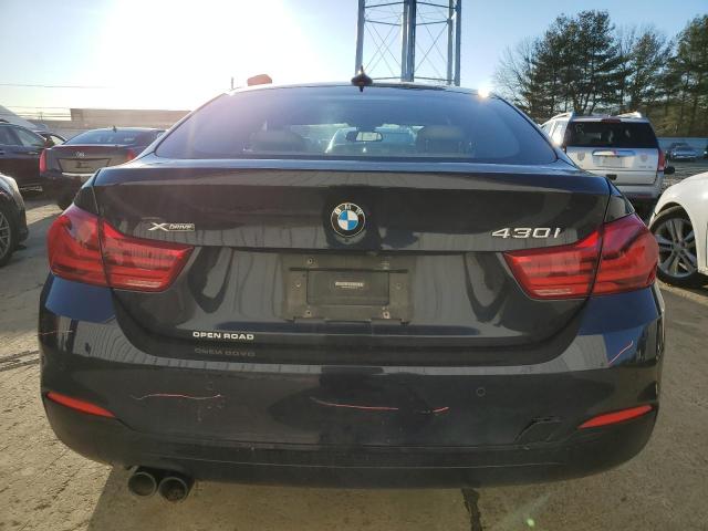 WBA4J3C55KBL08115 - 2019 BMW 430XI GRAN COUPE BLUE photo 6