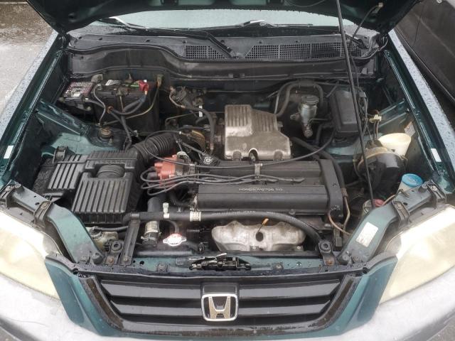 JHLRD2849YS007465 - 2000 HONDA CR-V LX GREEN photo 11