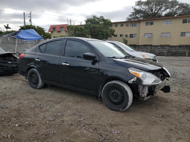 3N1CN7AP6FL818995 - 2015 NISSAN VERSA S BLACK photo 4