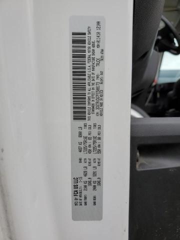 3C6TRVDG7FE508173 - 2015 RAM PROMASTER 2500 HIGH WHITE photo 13