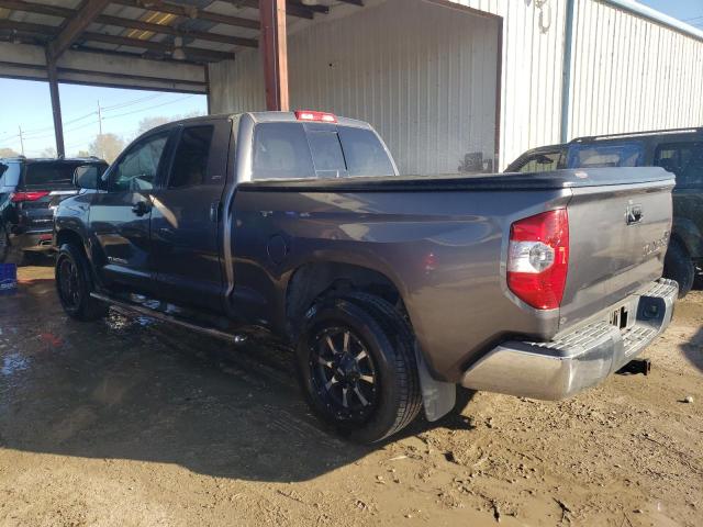 5TFRM5F10EX076714 - 2014 TOYOTA TUNDRA DOUBLE CAB SR/SR5 GRAY photo 2