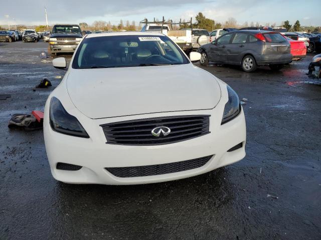 JNKCV64E48M108793 - 2008 INFINITI G37 BASE WHITE photo 5