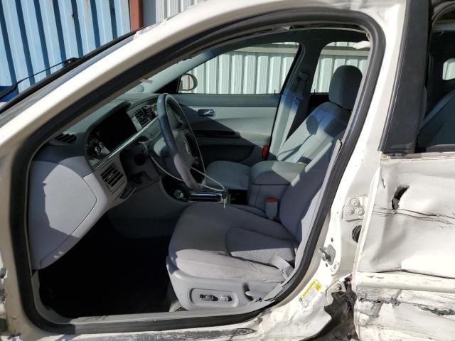 2G4WC582771201831 - 2007 BUICK LACROSSE CX WHITE photo 7