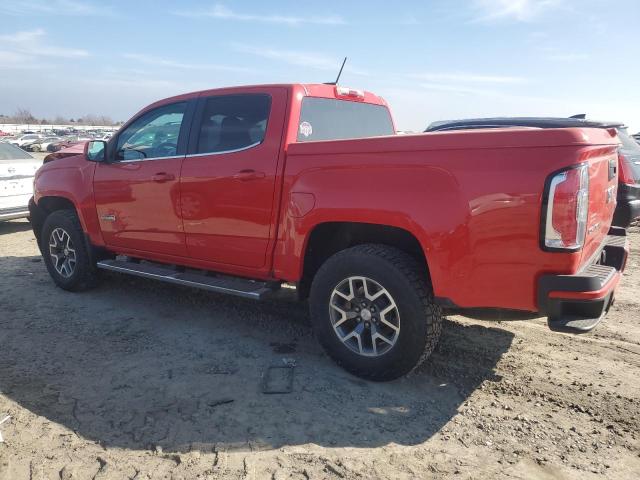 1GTG5BE3XF1172165 - 2015 GMC CANYON SLE RED photo 2