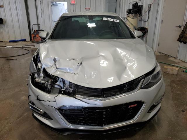 1G1BE5SM2G7231841 - 2016 CHEVROLET CRUZE LT SILVER photo 5