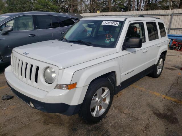 1C4NJPCB7ED802280 - 2014 JEEP PATRIOT LIMITED WHITE photo 1