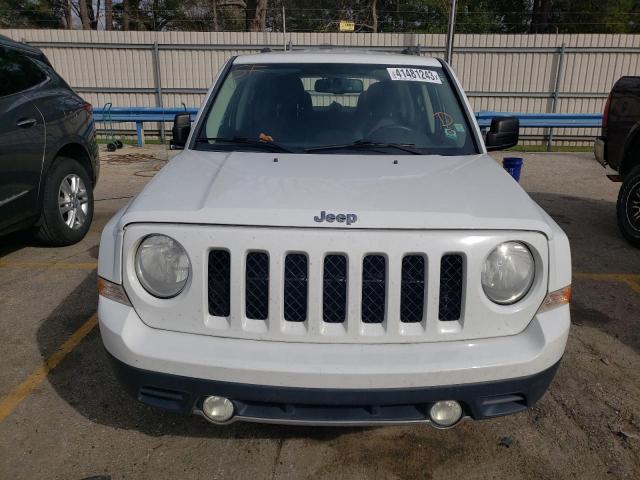 1C4NJPCB7ED802280 - 2014 JEEP PATRIOT LIMITED WHITE photo 5