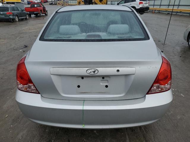 KMHDN46D46U234255 - 2006 HYUNDAI ELANTRA GLS SILVER photo 6