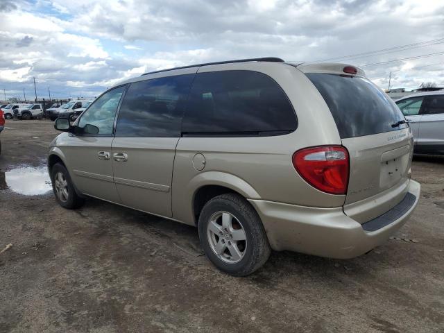 2D4GP44LX7R320709 - 2007 DODGE GRAND CARA SXT TAN photo 2