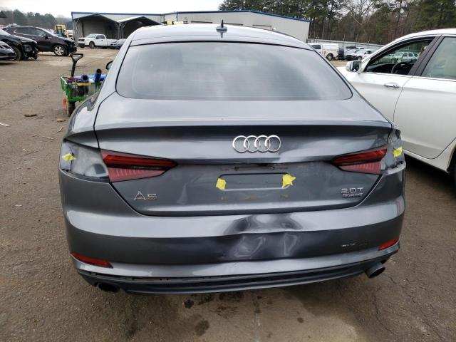 WAUDNCF59JA012678 - 2018 AUDI A5 PREMIUM S LINE GRAY photo 6