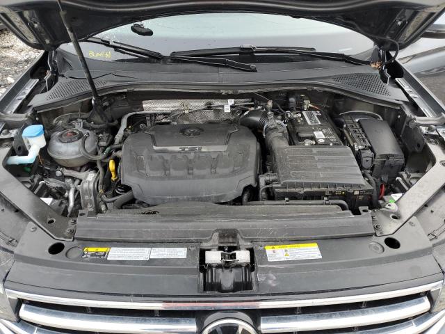 3VV2B7AX1NM084052 - 2022 VOLKSWAGEN TIGUAN SE GRAY photo 11