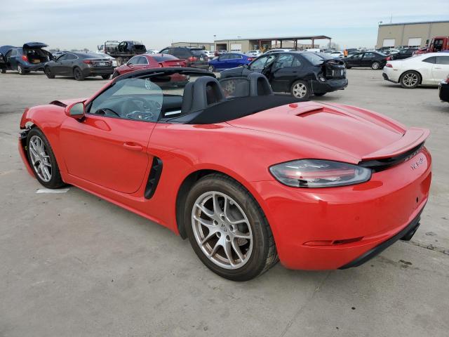 WP0CA2A88PS205266 - 2023 PORSCHE BOXSTER BASE RED photo 2