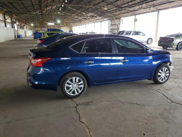 3N1AB7AP9KY330007 - 2019 NISSAN SENTRA S BLUE photo 3