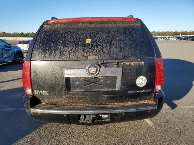 1GYFK435X9R218260 - 2009 CADILLAC ESCALADE HYBRID BLACK photo 6