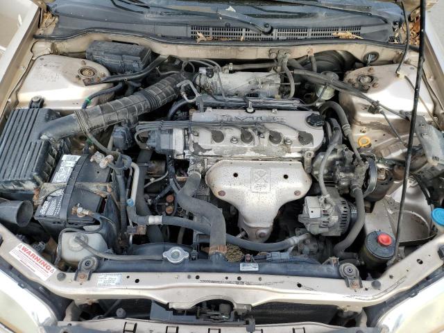 1HGCG56471A044185 - 2001 HONDA ACCORD LX TAN photo 11