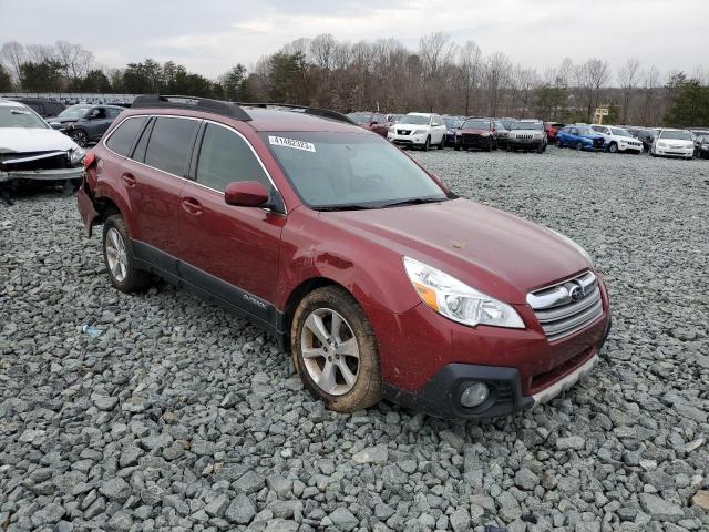 4S4BRCKC9D3310221 - 2013 SUBARU OUTBACK 2.5I LIMITED BURGUNDY photo 4