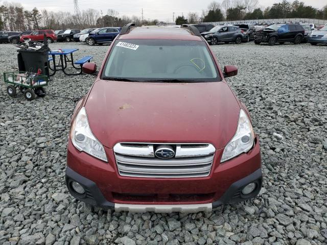 4S4BRCKC9D3310221 - 2013 SUBARU OUTBACK 2.5I LIMITED BURGUNDY photo 5