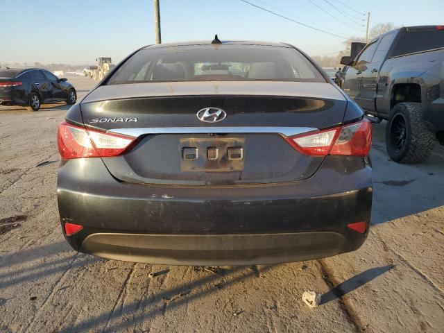 5NPEB4AC4EH937511 - 2014 HYUNDAI SONATA GLS BLUE photo 6