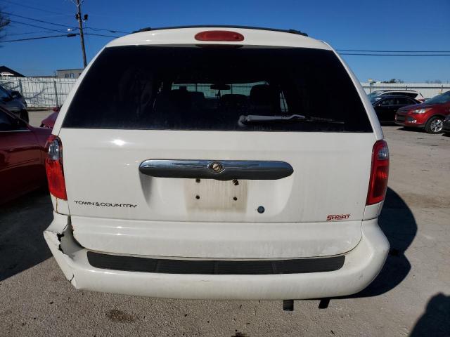 1A4GP45R56B730180 - 2006 CHRYSLER TOWN & COU WHITE photo 6