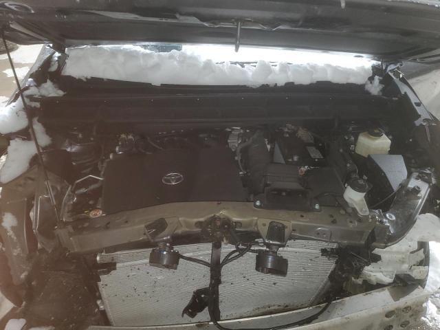 5TDHZRBH4NS191541 - 2022 TOYOTA HIGHLANDER XLE GRAY photo 12