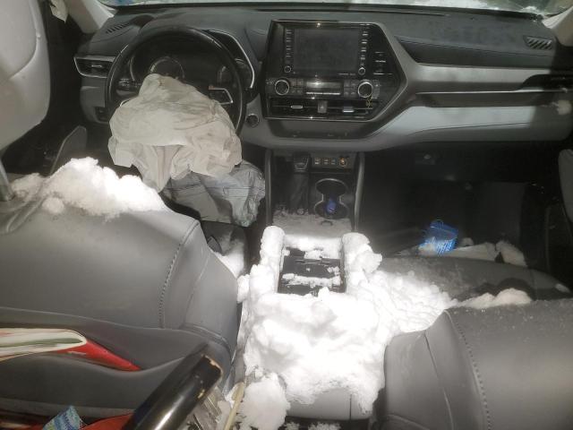 5TDHZRBH4NS191541 - 2022 TOYOTA HIGHLANDER XLE GRAY photo 8